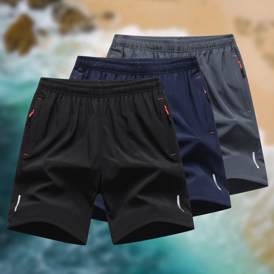 Shorts for men's popular casual pants, men's ice silk pants, sports casual pants, high-quality trendy pants, quick drying pants,