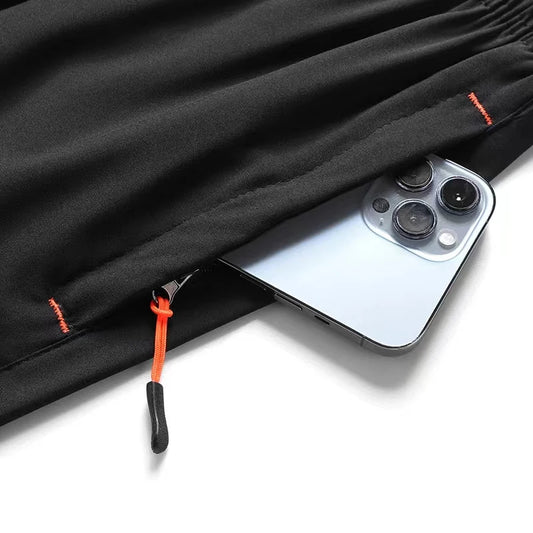 Shorts for men's popular casual pants, men's ice silk pants, sports casual pants, high-quality trendy pants, quick drying pants,